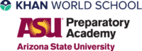 Khan World School & ASU Preparatory Academy logo